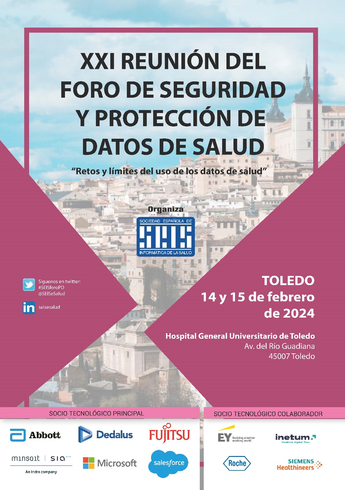 XXI Foro de Seguridad y Protección de Datos de Salud